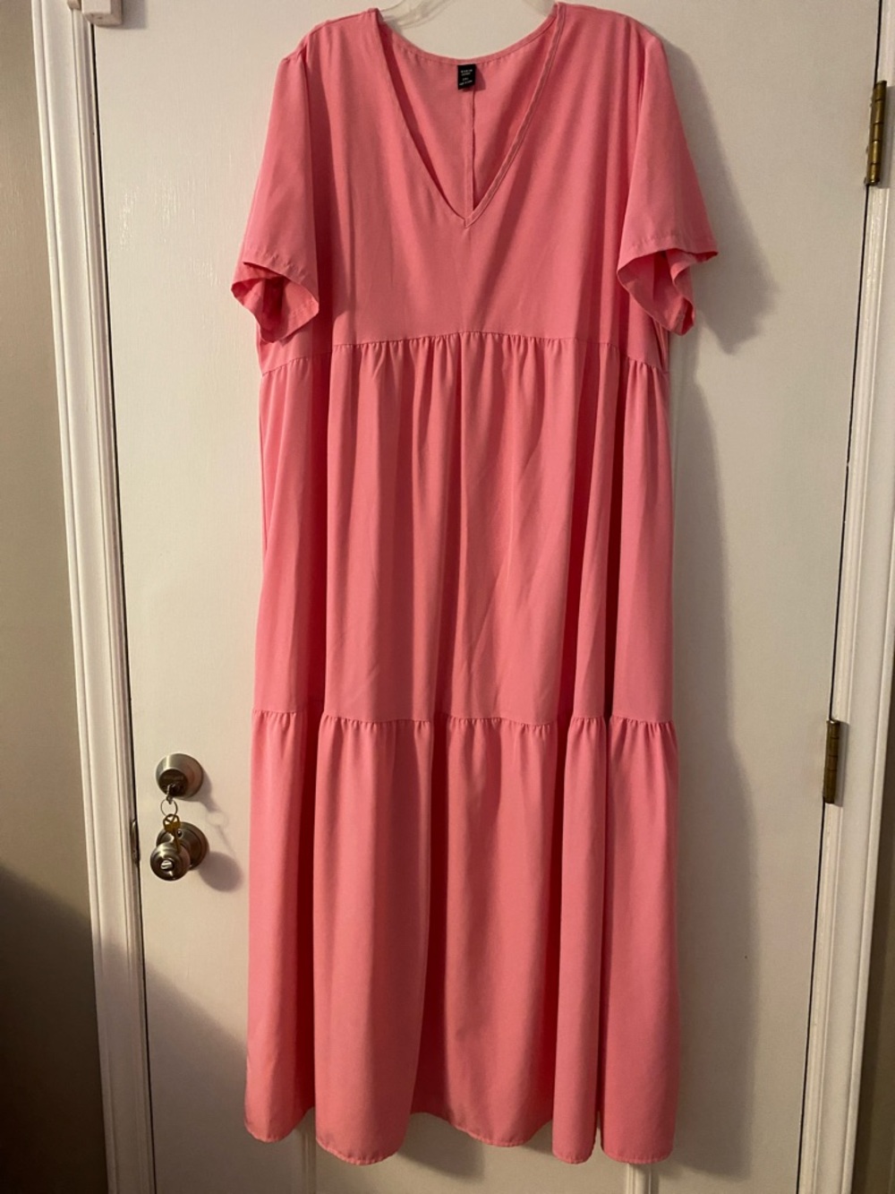 SHEIN Curve Pink Blouse - Soft Rose